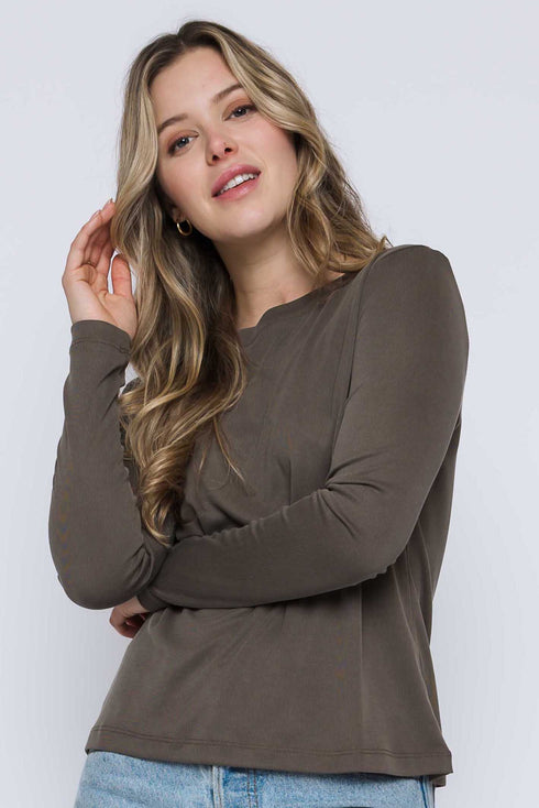Adeline-Long Sleeve Crew